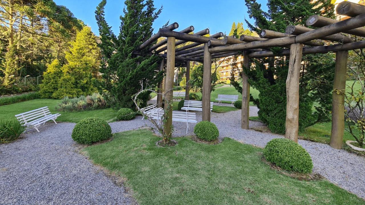Campos do JordãoDuplex Luxo Com Piscina Aquecida, Lareira E Wifiアパートメント エクステリア 写真