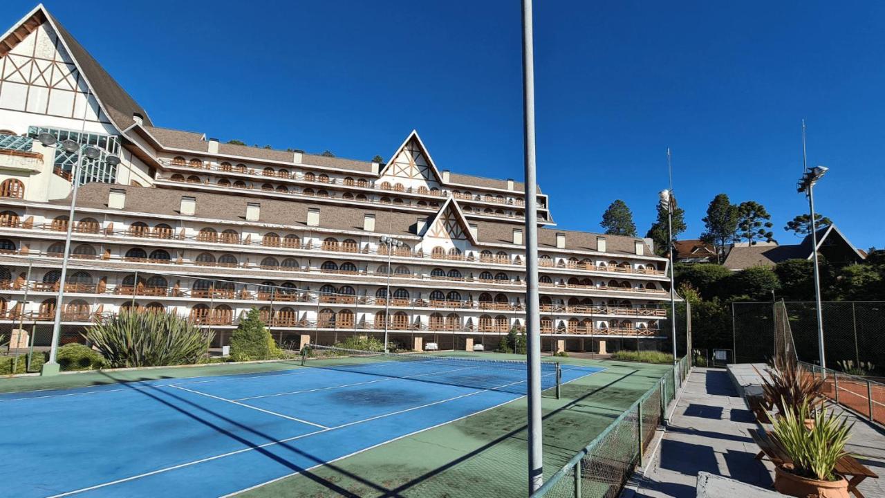 Campos do JordãoDuplex Luxo Com Piscina Aquecida, Lareira E Wifiアパートメント エクステリア 写真